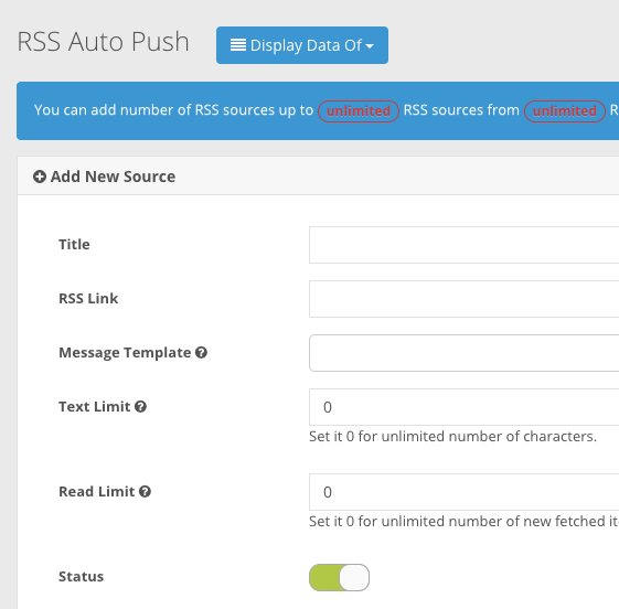RSS-AUto-Push