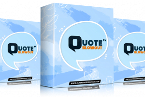 Quote Blowout PLR Review: Library of High Quality Quotes
