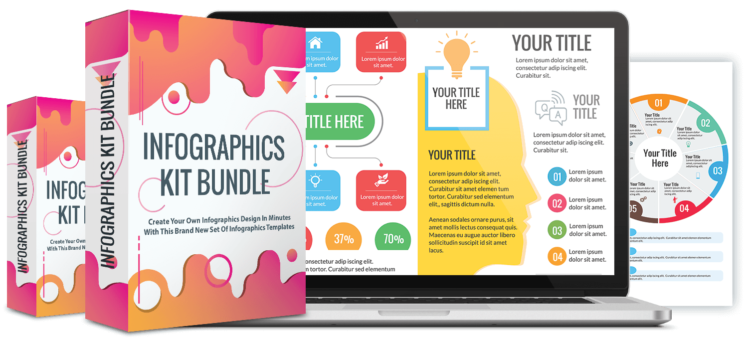 Info!   graphics Kit Bundle Review Massive Bonuses Price Oto Demo - infographics kit bundle review