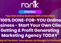 Rank 1 Agency Review – Launch Your Six Figure Agency In Just 3 Minutes