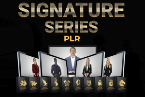 Signature Series PLR Review – Professional On-Screen Presenters With PLR