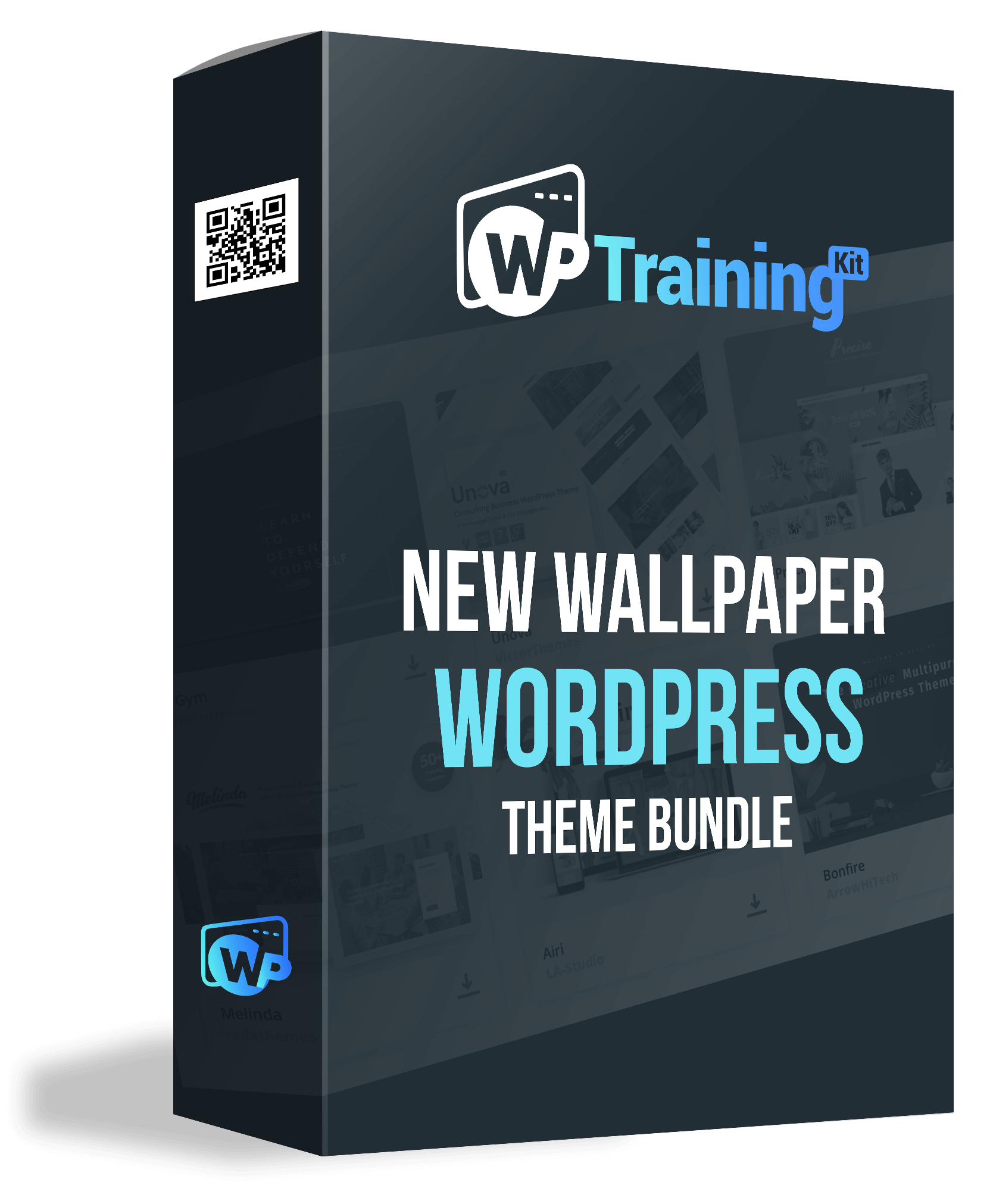 Bonus 3. New Wallpaper WordPress Theme Bundle Box Design