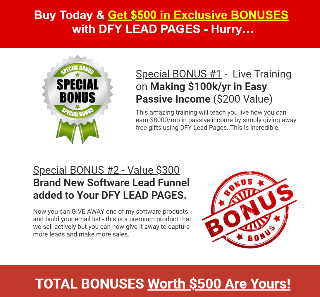 DFY-Lead-Pages-Review-Bonuses