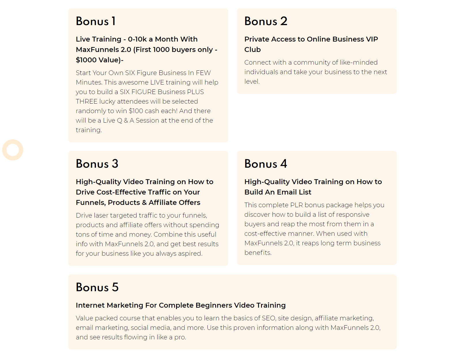 MaxFunnel-2-Bonuses