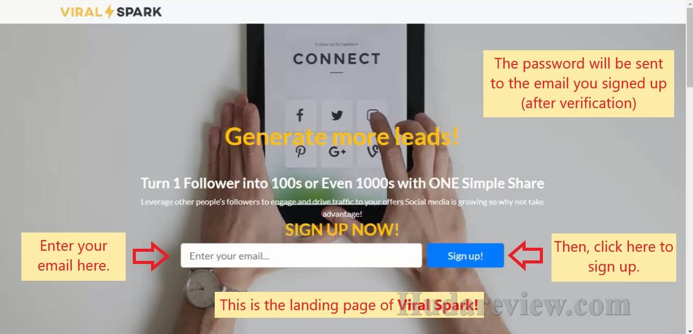 Viral-Spark-Review-Step-1