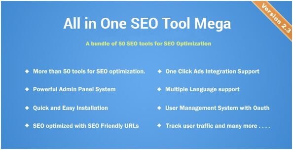 20. All in one SEO Tool Mega
