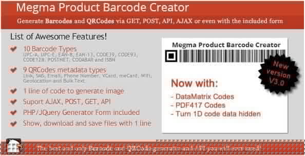37. Megma Product Barcode Creator