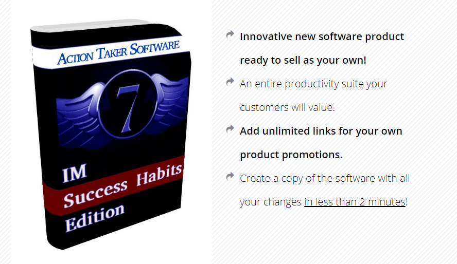 [PLR] Action Taker Software Review (IM Success Habits Edition)