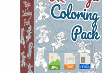 Ninja Coloring Pack Review – Ninja Coloring Book For Kids