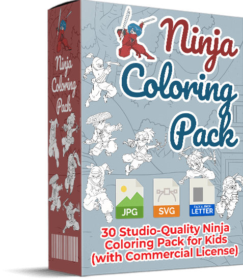 Ninja-Coloring-Pack-Review