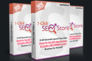 1-Click SEO Store Review- Launch Your Digital Software Store In 60 Seconds