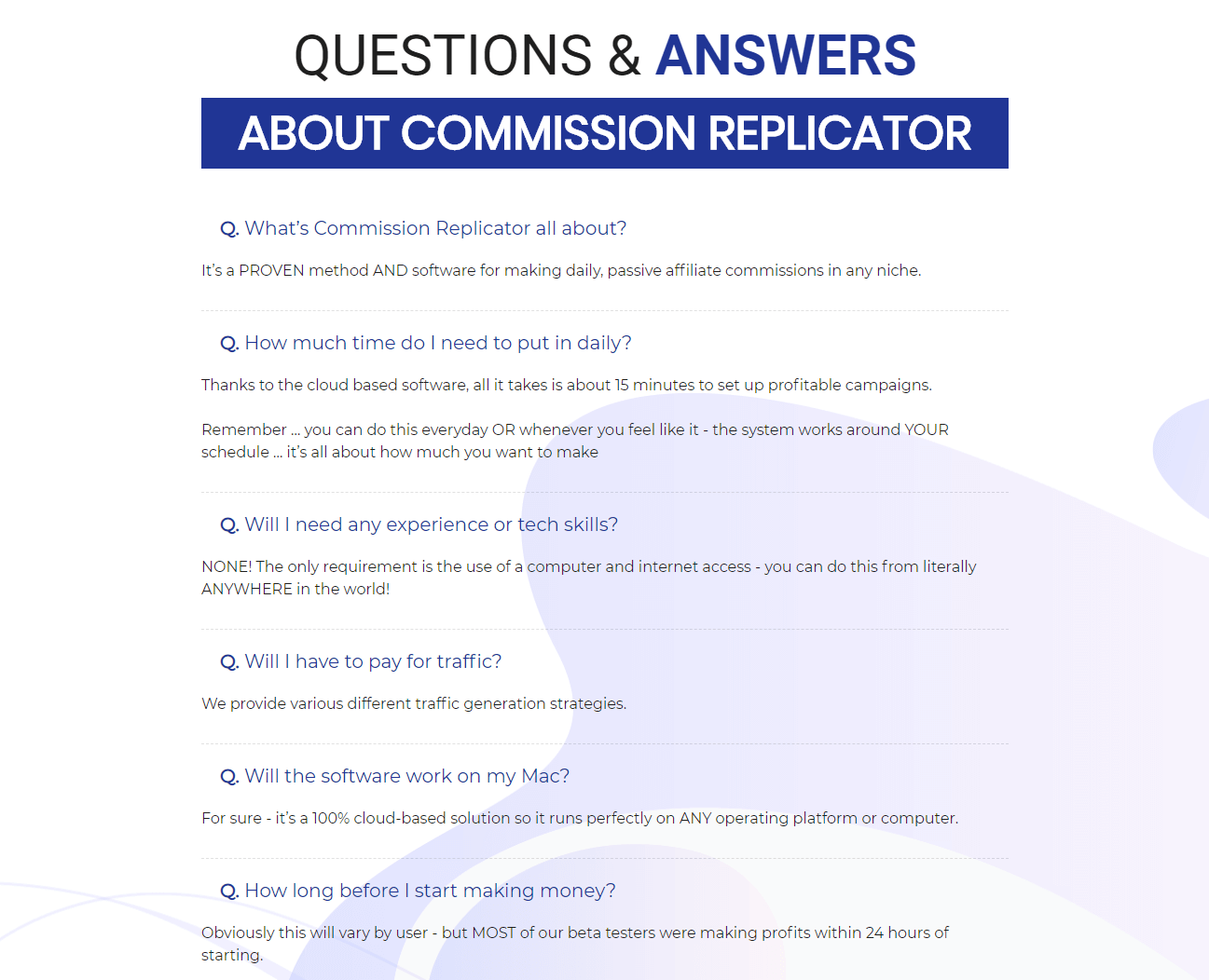 Commission-Replicator-Review-QA