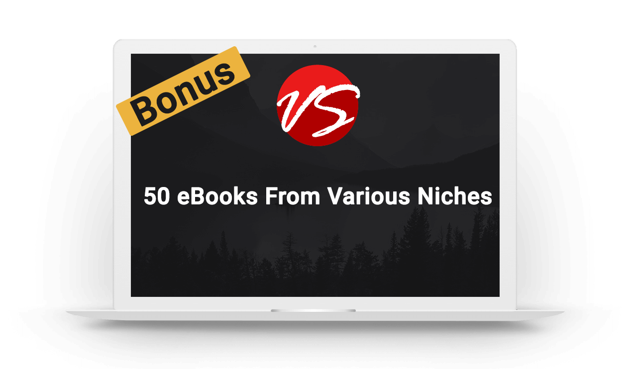 2. 50 eBooks From Various Niches