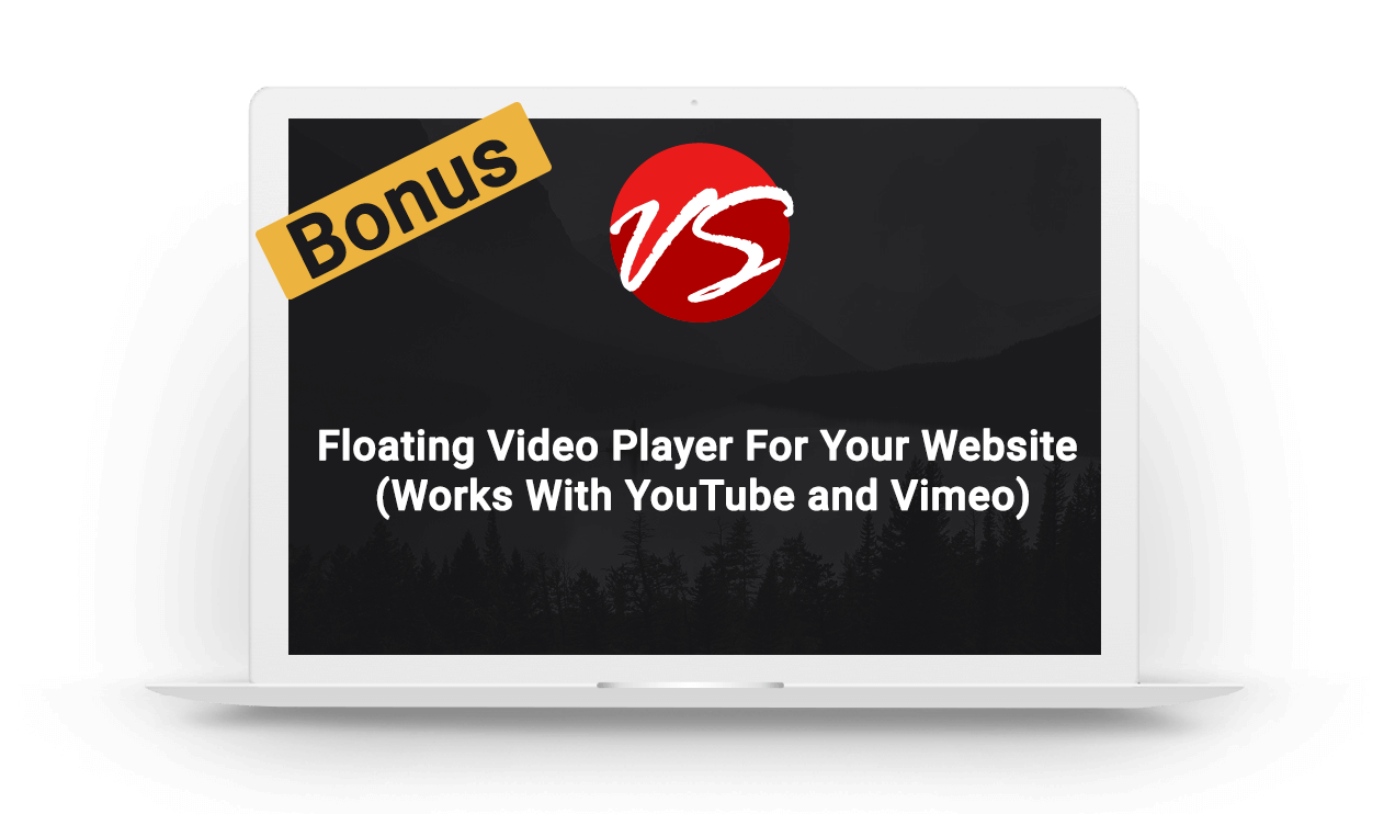 3. Floating Video Player For Your Website