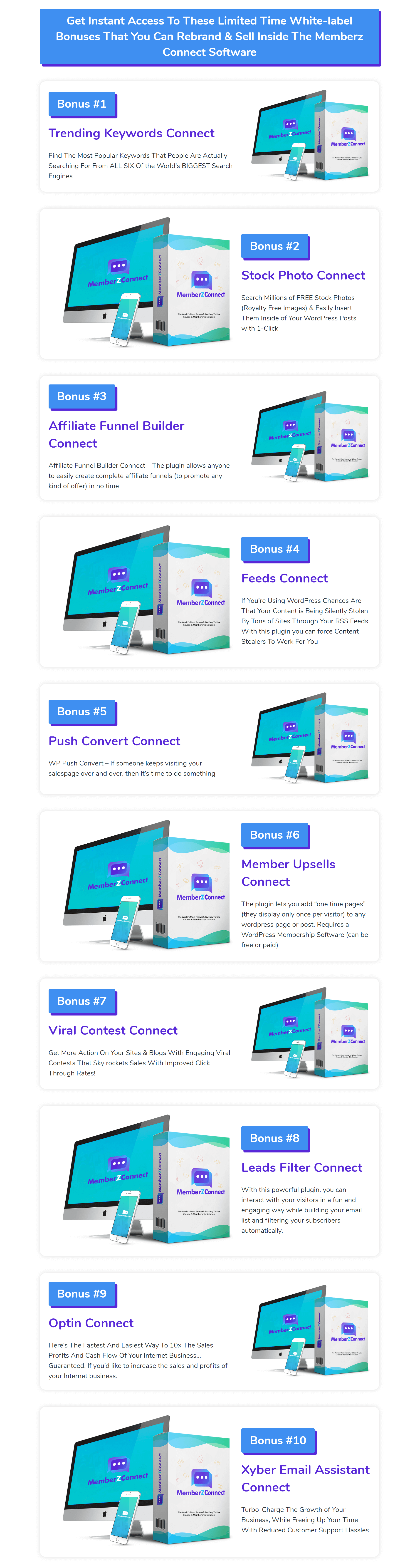 MemberZ-Connect-Bonuses