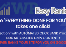 WP Easy Ranker Review: Incredible “DONE FOR YOU” Plugin