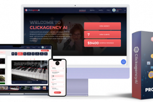 ClickAgencyAI Review- New A.I-approved App Builds Your Agency Biz FOR YOU?