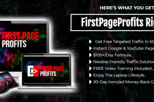 First Page Profits Review- Getting Google Page 1 Rankings & FREE Targeted Traffic