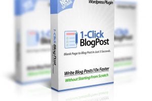 1-Click Blog Post Review- WordPress Plugin That Writes a Blog Post in Just 3 Seconds
