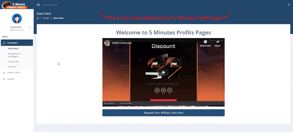 5-Minute-Profit-Pages-Review-Step-1