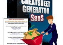 Cheatsheet Generator SaaS Review- Grow your list and make money with the cheatsheets you can create