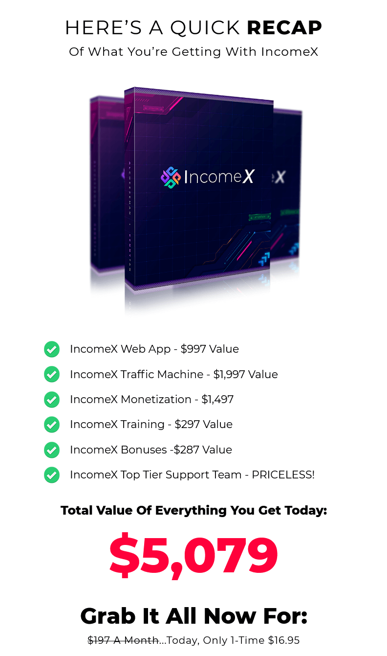 IncomeX-price