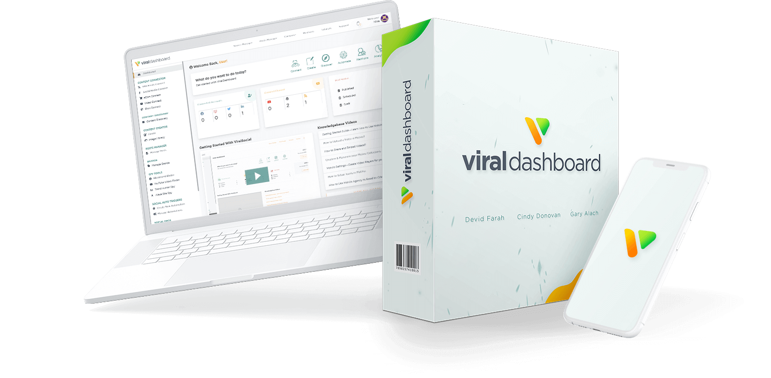 Viral Dashboard Review David Williams 9X