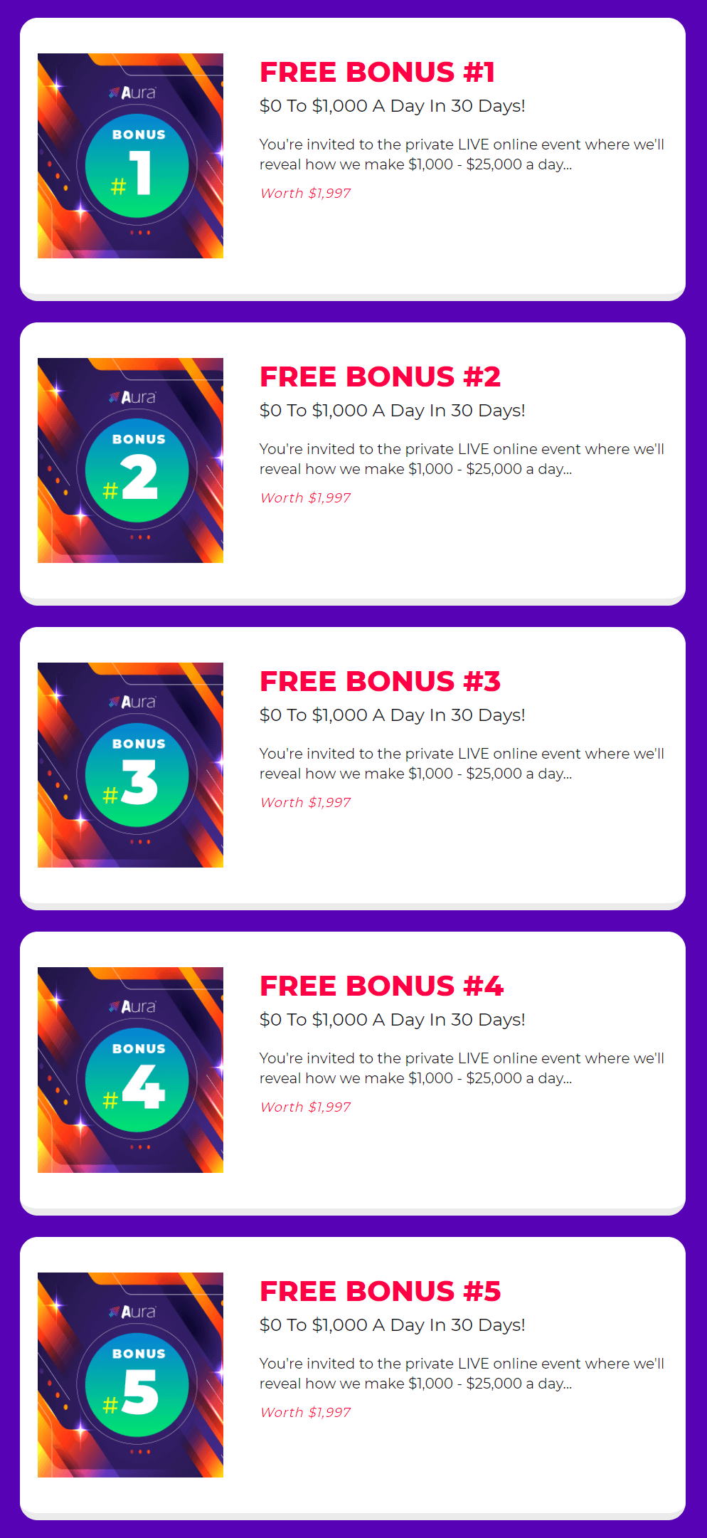Aura-bonus