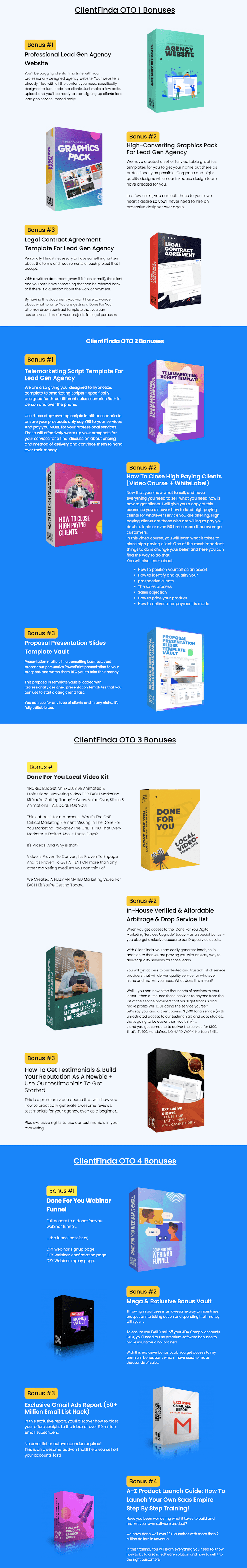 ClientFinda-Review-OTOs-Bonuses