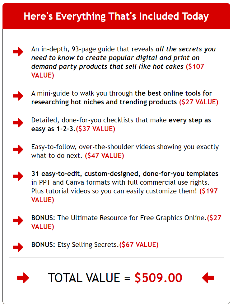 Easy Party Printables Review &amp; Bonuses- Don't miss this product