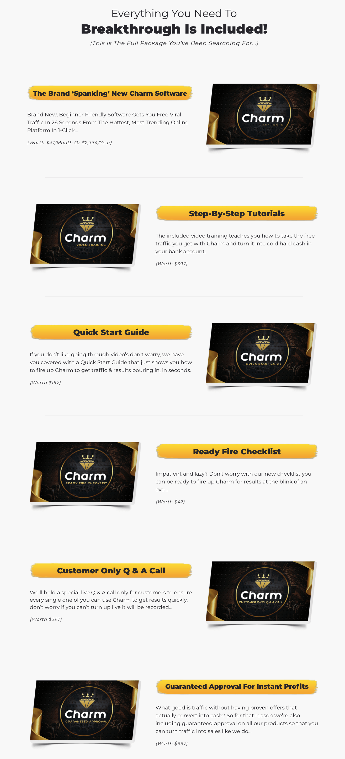 Charm-Software-Features