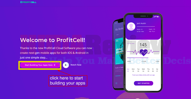 ProfitCell-demo-2-Start-building-your-app-here