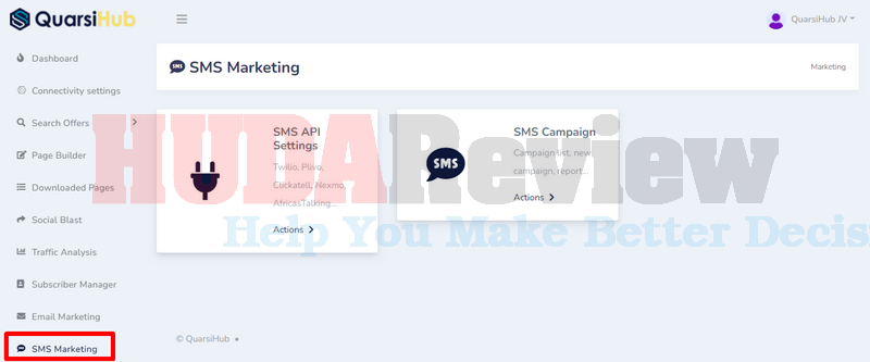 Quarsihub-demo-19-SMS-Marketing