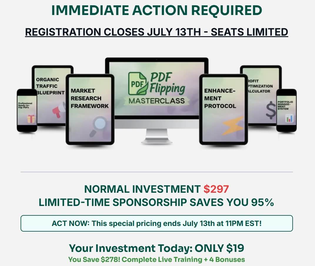 3-Day-PDF-Flipping--Masterclass-Review-Recap