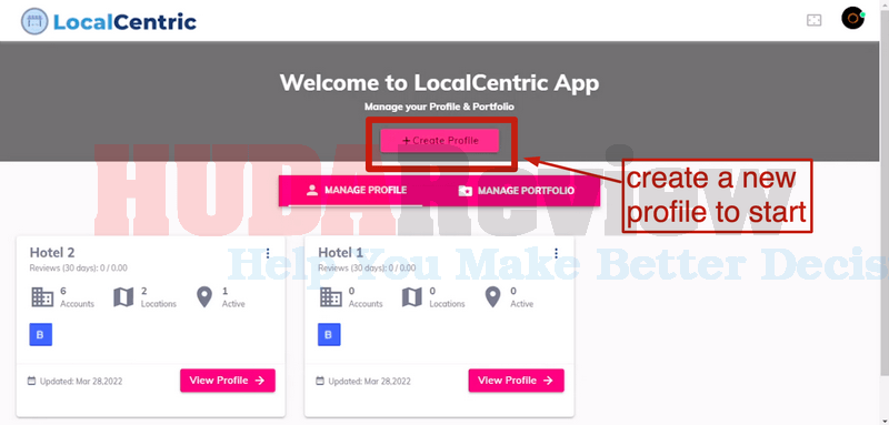 LocalCentric-demo-1-login