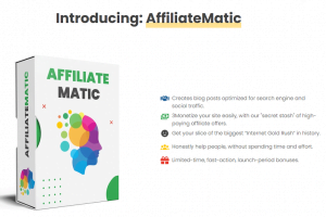 AffiliateMatic Review: The top-notch WordPress plugin to generate 12+ blog articles on a daily basis