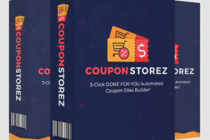 DFY COUPONSTOREZ review: Create “done for you” coupon code websites in 3 easy steps