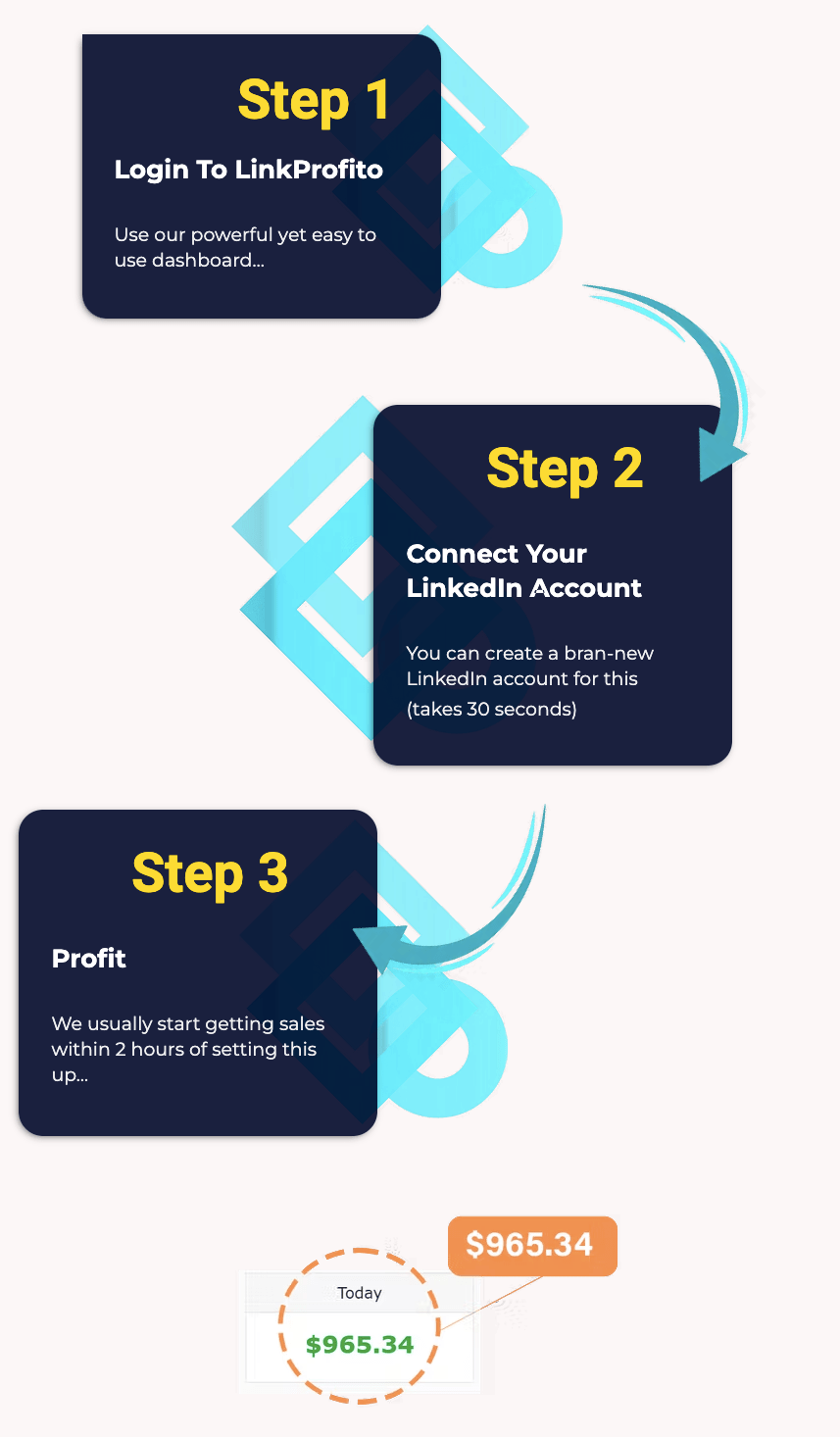 LinkProfito-Steps