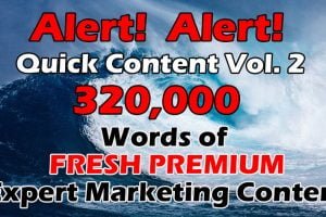 320KMPLR: 320K Words Expert IM Content Master PLR Review
