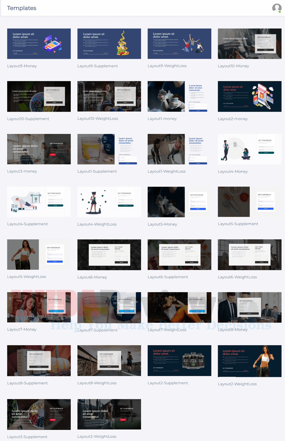 EffortlessCPA-Demo-7-Choose-Templates