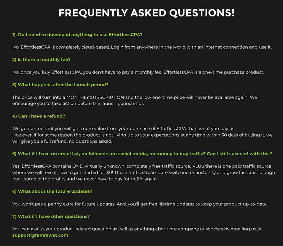 EffortlessCPA-FAQ