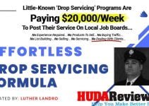 Effortless Drop Servicing Formula Review: 3 simple steps to passive income