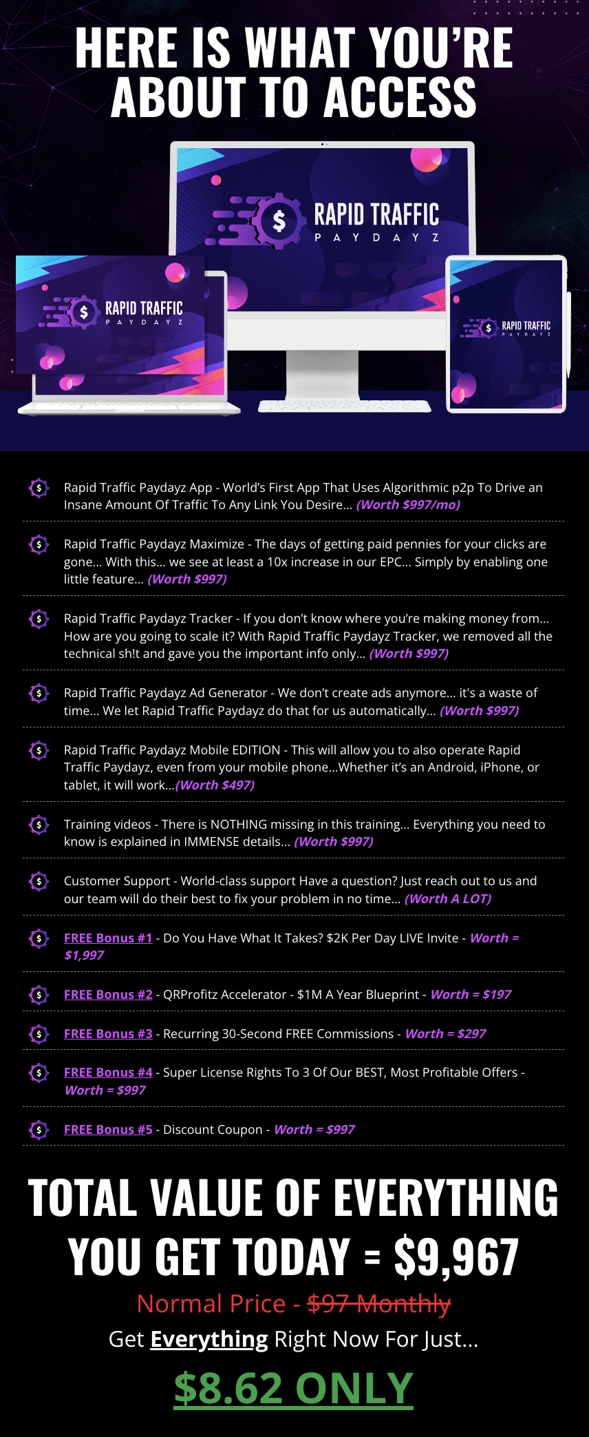 Rapid-Traffic-Paydayz-Pricing-Recap