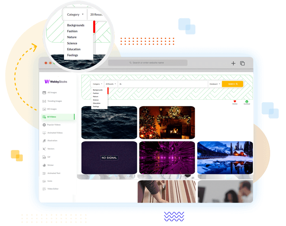 WebblyStocks-Feature-2-Various-Categories