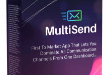 MultiSend App: Flood your offers with massive traffic from 5 different communication channels