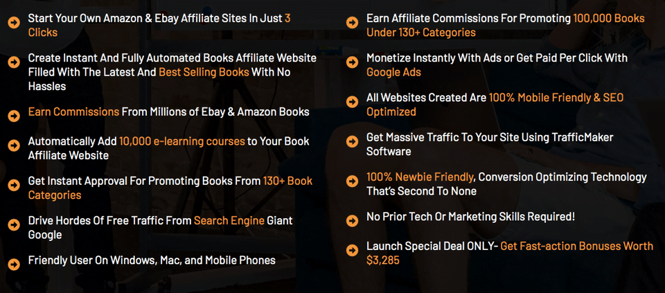 BookProfitz-Features