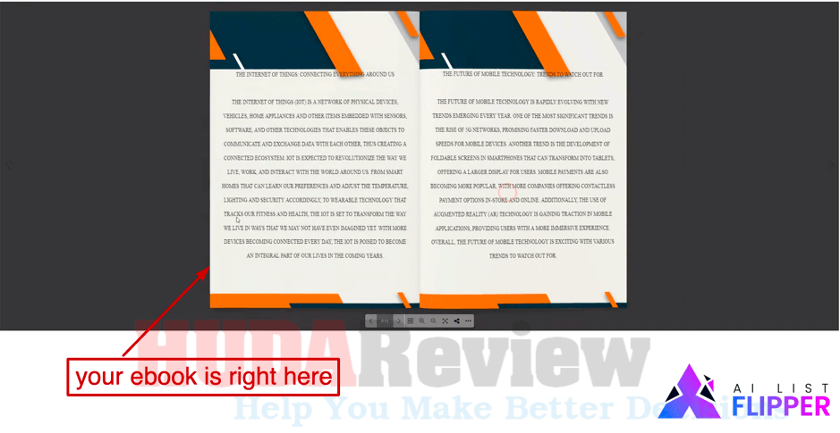 AI List Flipper Review: Publishing flipbooks has never been easier!
