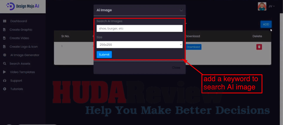 Design-Mojo-AI-Demo-13-Add-Keyword