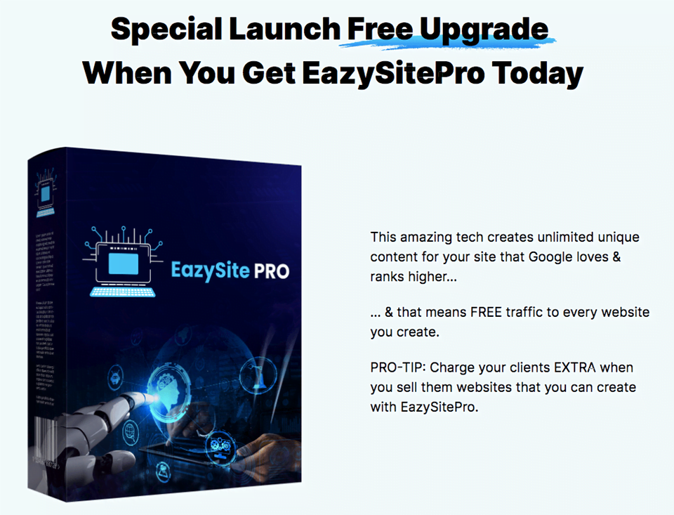 EazySitePro Review: All-in-one tool to create website with ease