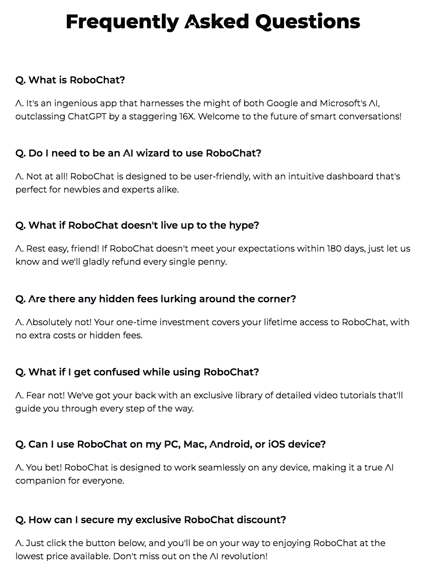 RoboChat Review: A powerful chatbot accept text & voice prompts